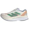 ADIDAS PERFORMANCE Adizero Boston 11 W - Competition Running Shoes - White Tint Court Green Coral Fusion -Deals Sport Girl Outfit Store ee120f9e34564695bad032cbe01cb3ca