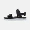 Columbia Via - Walking Sandals - Black/White