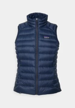 Patagonia Sweater Vest - Waistcoat - New Navy -Deals Sport Girl Outfit Store efa2faa21963485a8e1cc70fefcd5916