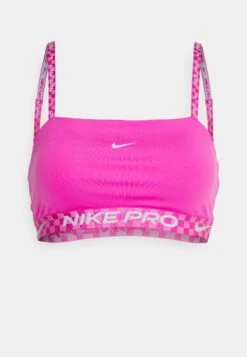 Nike Performance Indy Bandeau Bra - Light Support Sports Bra - Active Fuchsia/Cosmic Fuchsia/Ocean Bliss -Deals Sport Girl Outfit Store f0c92ebf1972487b82aa048b2b754685