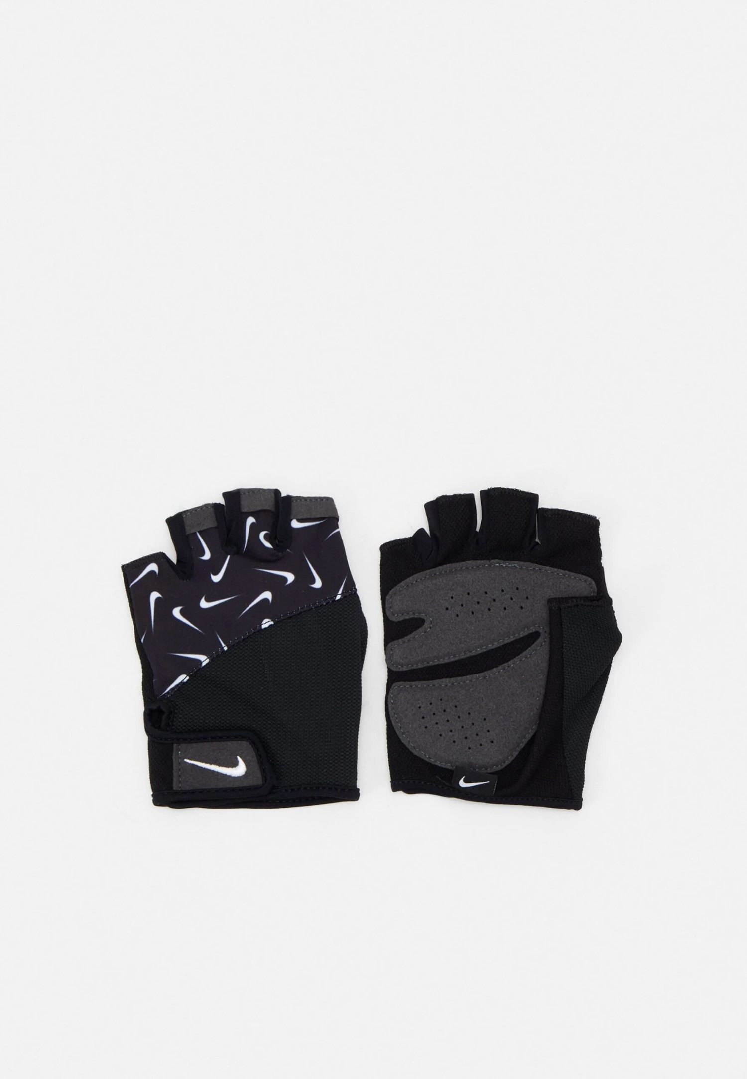 Nike Performance Womens Gym Elemental Fitness Gloves - Fingerless Gloves - Black/White 3 Nike Performance Womens Gym Elemental Fitness Gloves - Fingerless Gloves - Black/White