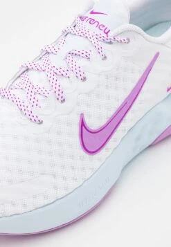 Nike Performance Renew Ride 3 - Neutral Running Shoes - White/Rush Fuchsia/Blue Tint/Vivid Purple -Deals Sport Girl Outfit Store f5f865e1091b4b04b19e44e2c1cb9d99