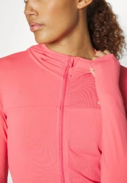 Only Play Onpmila Zip Hood Train - Zip-Up Sweatshirt - Sun Kissed Coral -Deals Sport Girl Outfit Store f824891be1bf4c73a0de1a3d4b40de06