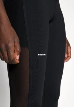 NEBBIA Design Leggings Breathe - Leggings - Black -Deals Sport Girl Outfit Store fa79fdec7ee047a4950d69ea495f1861