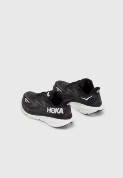 Hoka Clifton 9 - Neutral Running Shoes - Black/White -Deals Sport Girl Outfit Store fcec8e90976c4ffcb7483f0b4dc84a26