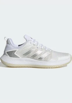 ADIDAS PERFORMANCE Defiant Speed W Clay - Clay Court Tennis Shoes - Ftwr White/Silver Met./Grey One -Deals Sport Girl Outfit Store fd9b6f754418477fabcad54a6e30ddb8