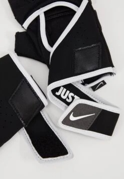 Nike Performance Gym Premium Fitness Gloves - Fingerless Gloves - Black/White -Deals Sport Girl Outfit Store fde66c0590ad493b958c241ed6626d0b