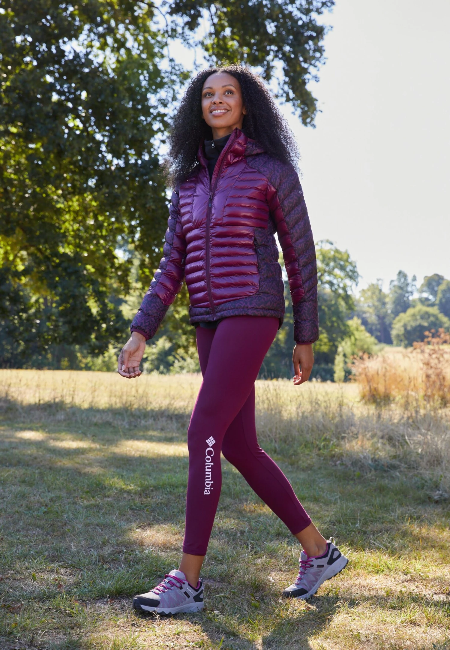 Columbia Peakfreak Ii Outdry - Hiking Shoes - Monument/Wild Fuchsia 6 Columbia Peakfreak Ii Outdry - Hiking Shoes - Monument/Wild Fuchsia - Image 4