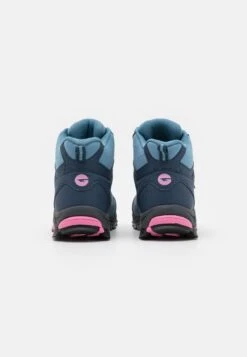 Hi-Tec Raven Mid Wp - Hiking Shoes - Light Smoke/Light Navy/Pink -Deals Sport Girl Outfit Store fea6104d61d3440789d52163cd18741e